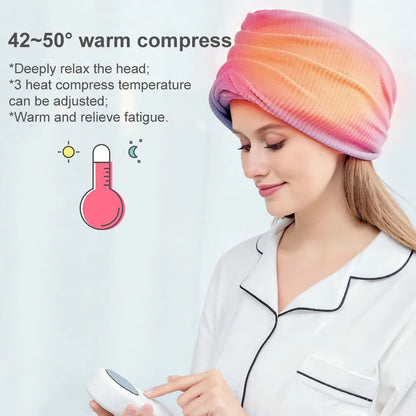 Revolutionary Electric Air Pressure Heated Head Massager for Ultimate Stress Relief and Relaxation