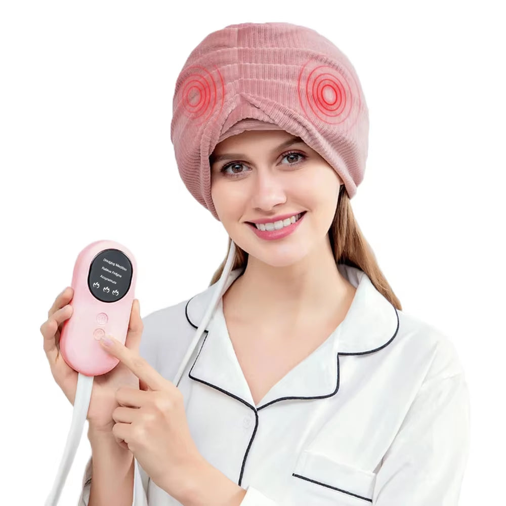 Revolutionary Electric Air Pressure Heated Head Massager for Ultimate Stress Relief and Relaxation
